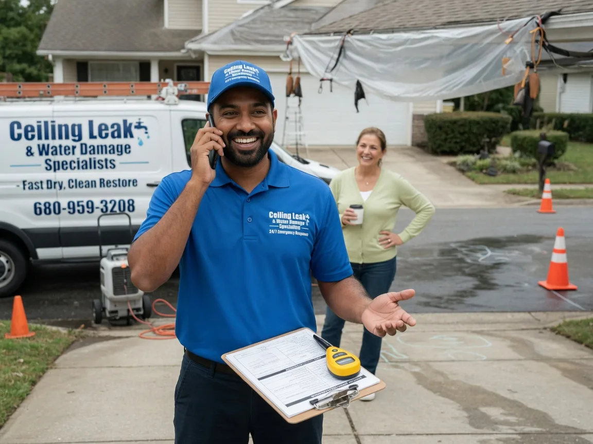 Ceiling Leak Cleanup Vanceboro, ME FAQs